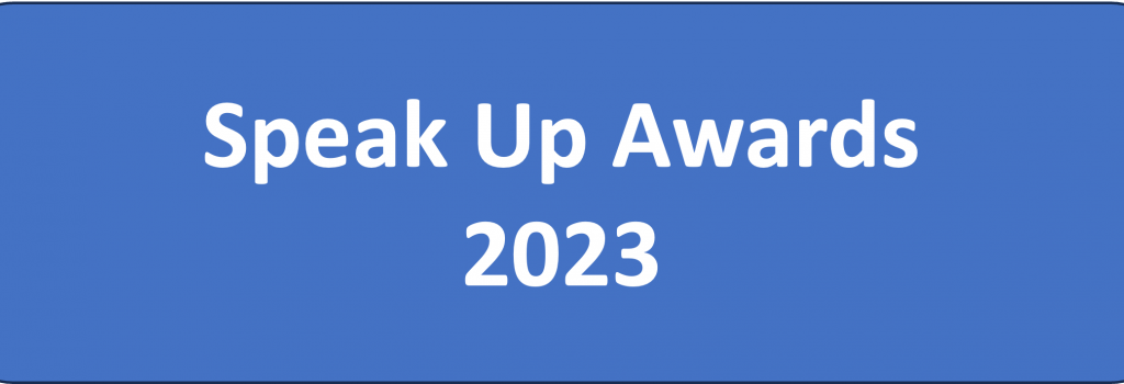 Speak Up Awards