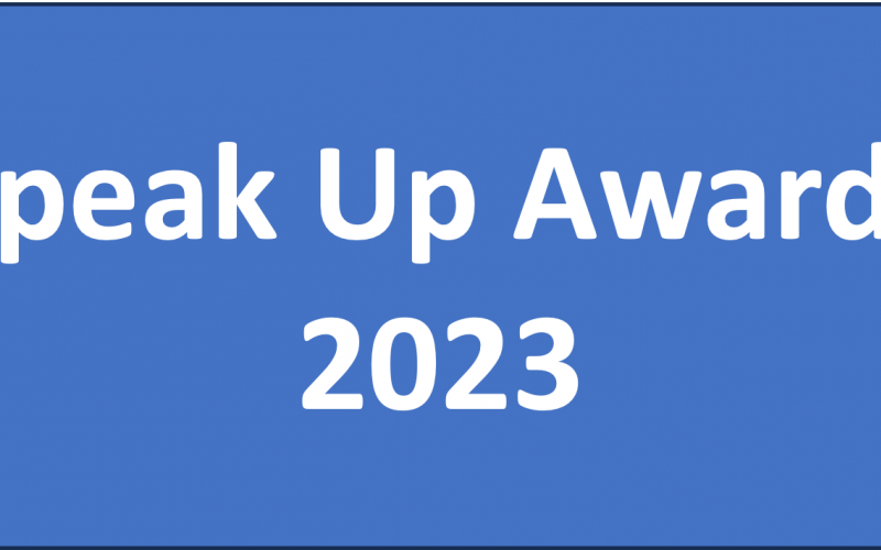 Speak Up Awards